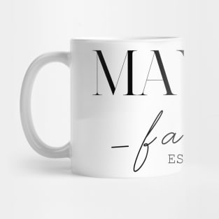 Mayers Family EST. 2020, Surname, Mayers Mug